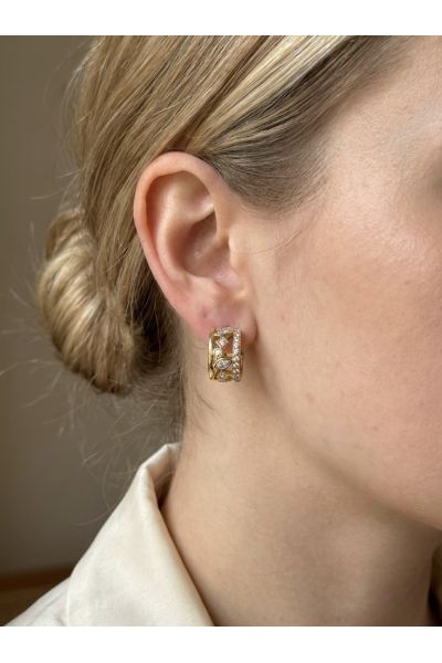 BOUCLES D'OREILLES EN ACIER...