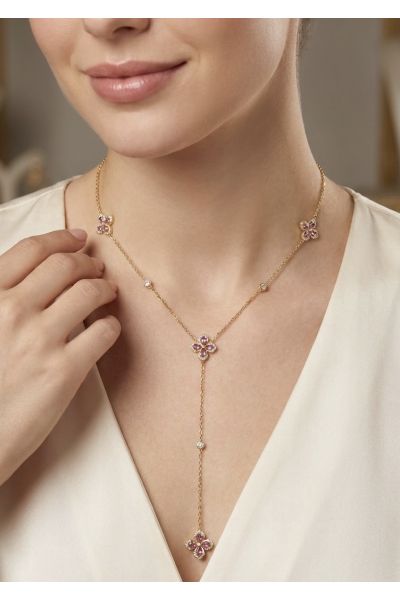 COLLIER "Y" EN ACIER...