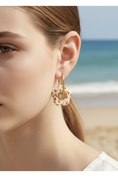 BOUCLES D'OREILLES EN ACIER...